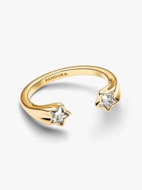Pandora Shooting Stars Open Ring
